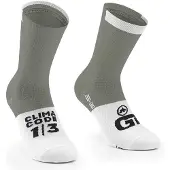 Assos GT C2 Pyöräilysukat, titaaninvihreä