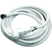 Nuova Rade Shower Head With Hose Valkoinen 3 m