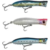 Savage Gear Gravity Popper 11cm 25g White Glow