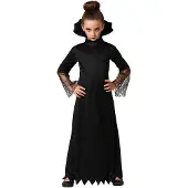 Atosa Child Girl Spider Custom Musta 5-6 Years