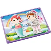 Quercetti Magnetic Dress Up Fairy Tales Kirkas