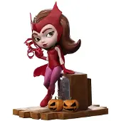 Iron Studios Wandavision Wanda Halloween Minico Figure Punainen