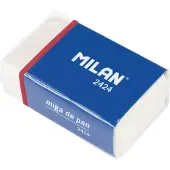 Milan Box 24 Soft Synthetic Rubber Erasers (with Carton Sleeve And Wrapped) Kirkas