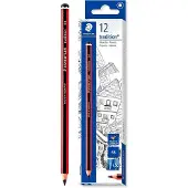 Staedtler Box 12 Tradition 6b Pencils Harmaa