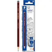 Staedtler Box Of 12 Tradition 2h Pencils Monivärinen