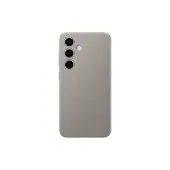 Samsung Galaxy S24 Plus -kotelo vegaaninen nahka, tummanharmaa