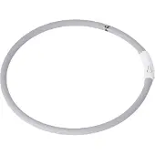 Dogman LED-rengas, harmaa