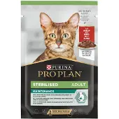 Purina Pro Plan 24x85g Sterilised nauta Kissanruoka