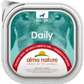 Almo Nature säästöpakkaus: 18x300g Daily nauta & peruna koiran märkäruoka