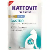 Kattovit 30x85g Gastro Paté ankka kissan märkäruoka