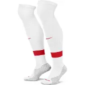 Nike Jalkapallosukat Strike - Valkoinen/punainen, koko S: 34-38