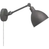 Sessak Bazar seinävalaisin E27 25cm hiekanharmaa