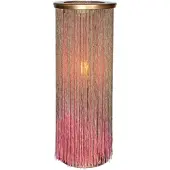 By Rydens Blondie pöytävalaisin H40cm Roosa/kulta