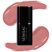 Semilac UV Gel Polish 380 Shimmer Stone Amber