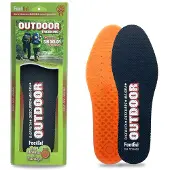 Footgel Outdoor Insoles Oranssi,Musta EU 39-42 Mies