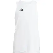 Adidas Team Singlet Sleeveless T-shirt Valkoinen 13-14 Years Poika