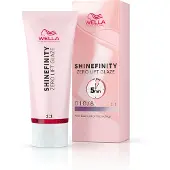 Wella Shinefinity Glaze Ammattilaisten hiussävyte 60 ml Nr. 010/8 - Opal Flash