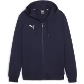 Puma Huppari Teamgoal Casuals Full Zip - Navy/valkoinen, koko X-Large