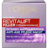 L'Oréal Kasvohoito Day & Night Filler Plumping Night Care