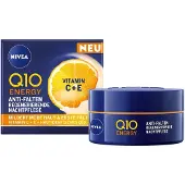 Nivea Q10 Energy - ryppyjä ehkäisevä yövoide Yövoide 50 ml