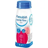 Fresubin Energy Fibre Drink mansikka, 4 x 200 ml