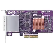 Qnap QXP-800ES-A1164, PCIe, Mini-SAS, Matala profiili, PCIe 3.0, Sininen, NAS / Storage server