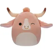 Squishmallows 40 Cm P18 Houston Bull - Coral - 40 cm