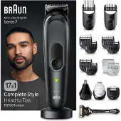 Braun Series 7 AIO7580 15-IN-1 partatrimmeri