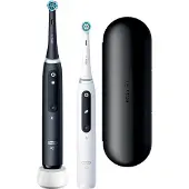 Oral-B iO Series 5 Duo -sarjan sähköhammasharjat - Musta ja Valkoinen