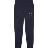 Puma Collegehousut Teamfinal Casuals - Navy/hopea, koko Large