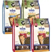 bosch HPC 4x1kg Adult kokeilupakkaus Bosch Koiranruoka