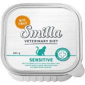 Smilla 24x100g Veterinary Diet Sensitive kalkkuna kissan märkäruoka