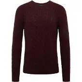 Ralph Lauren Neulepaita vihreä / viininpunainen
