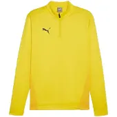 Puma Harjoituspaita Teamgoal 1/4 Vetoketju - Nopeampi Keltainen/musta, koko 3XL