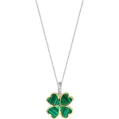 Ti sento malachite neliapila riipus 6821MA