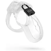 Lockdown Chastity Cage Clear Small