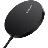 Baseus Magnetic Wireless Charger Simple Mini3 15W (Black)
