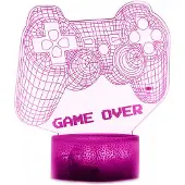 MaxCustom 3D Yölamppu - Game Over