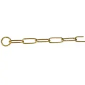 Annan Tillverkare Choker Necklace Chain Straight Brass (Length: 75cm)