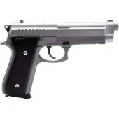 Cybergun PT92 Metalslide Spring Pistol 6mm - Silver