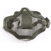 Swiss Arms Metal Mesh Mask (Color: Olive)