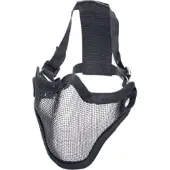 Swiss Arms Metal Mesh Mask (Color: Black)