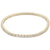 Sno of sweden Meadow Elastic Brace G/Clear - M/L - Gold - M/L