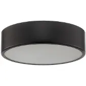 TEMAR LIGHTING Kattovalaisin Cleo , himmennettävä, Musta, Olohuone/ruokailutila, Moderni