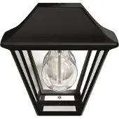 Philips myGarden Alpenglow ulkoseinävalaisin 42W E27 (ei sisällä lamppua), Seinävalaistus ulkotiloihin, Musta, Metalli, IP44, Patio, Puutarha, II