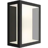 Philips Ulkoseinävalaisin Philips Hue Impress WACA EU LED 8W IP44 240x117x190 mm musta/lasi