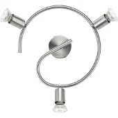 Philips myLiving Limbali Ceiling/Wall Spotlight 3x, Rail lighting spot, GU10, 3 bulb(s), LED, 230 V, Chrome