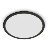 Philips Superslim SceneSwitch plafondivalaisin 15 W (musta)