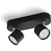 Philips Star LED-kohdevalaisin 2X4,5W, musta