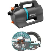 Gardena 9051-20, Painovoimapumppu, 3,6 bar, 4100 l/h, IPX4, Harmaa (09051-20)